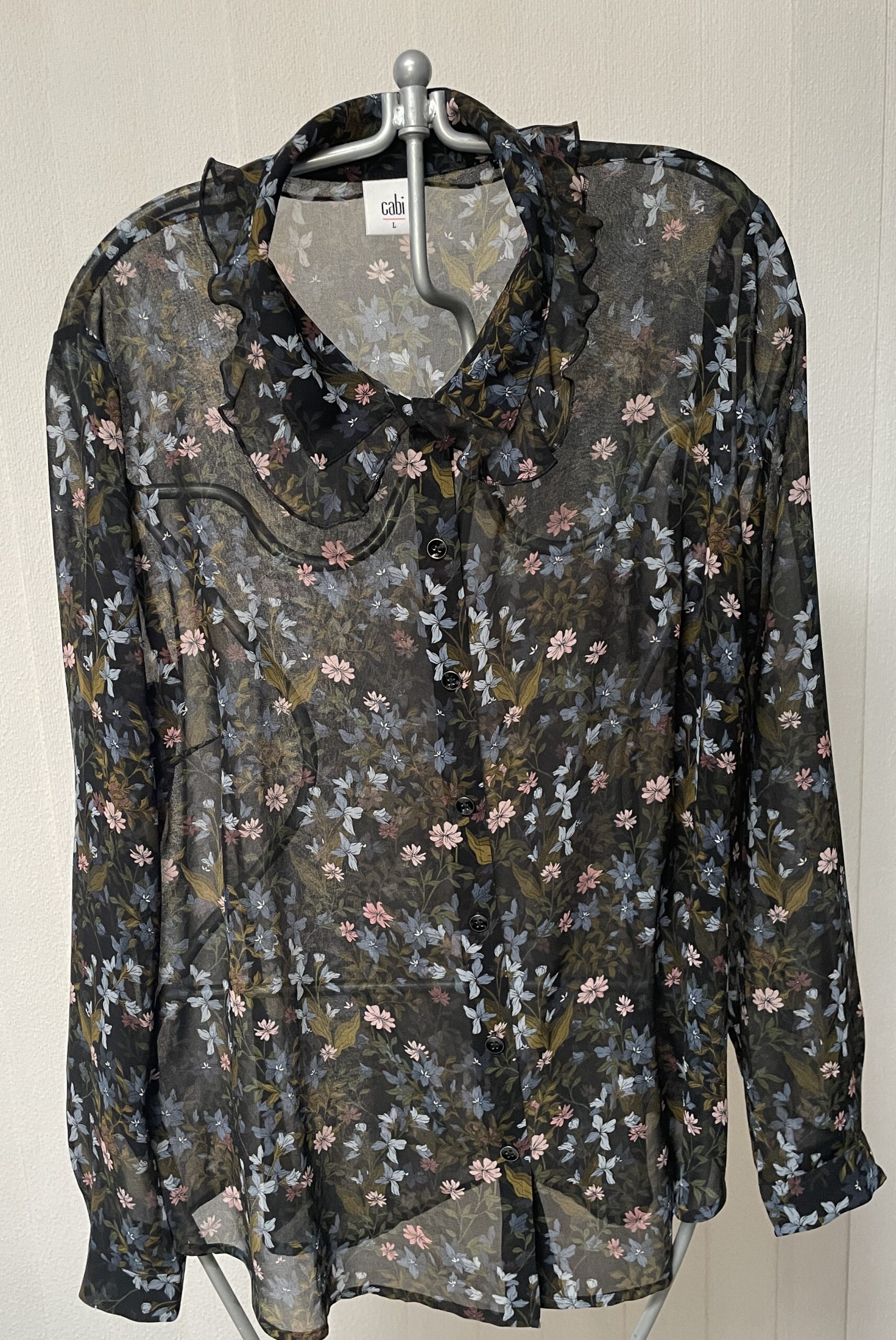 Cabi Flower Blouse L